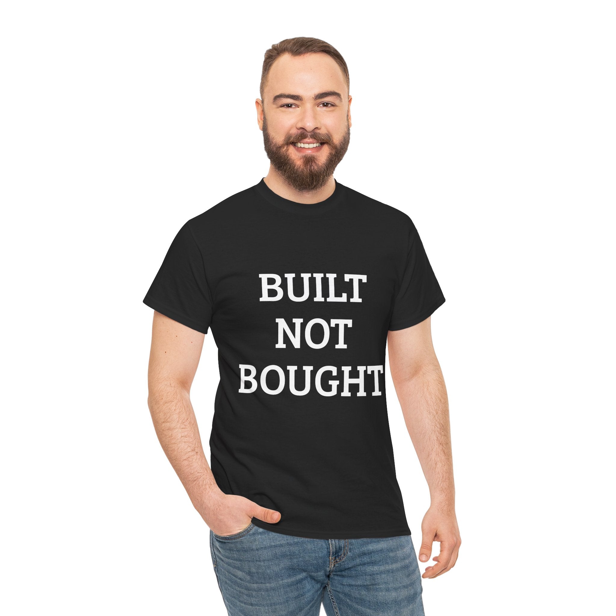 BUILT NOT BOUGHT – HEAVYWEIGHT TEE