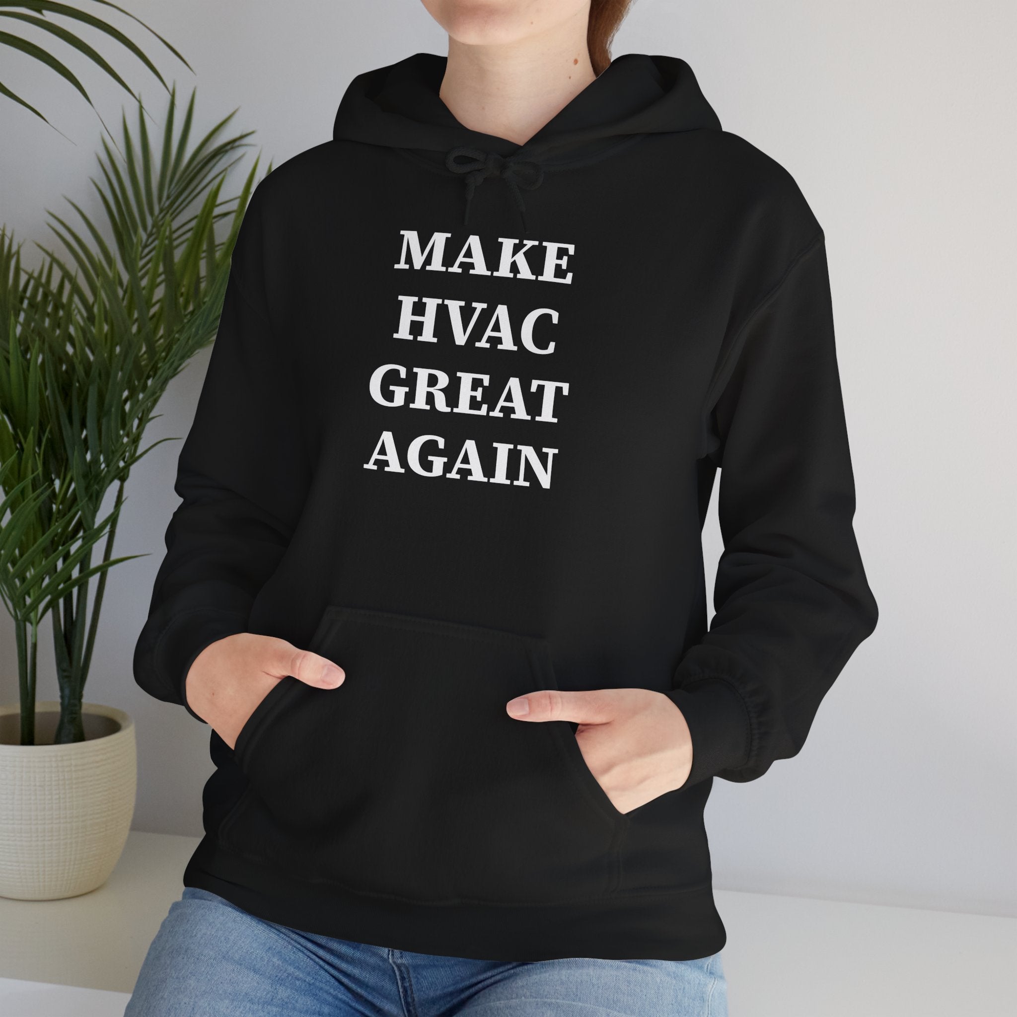 Make HVAC Great Again – Heavy Hoodie
