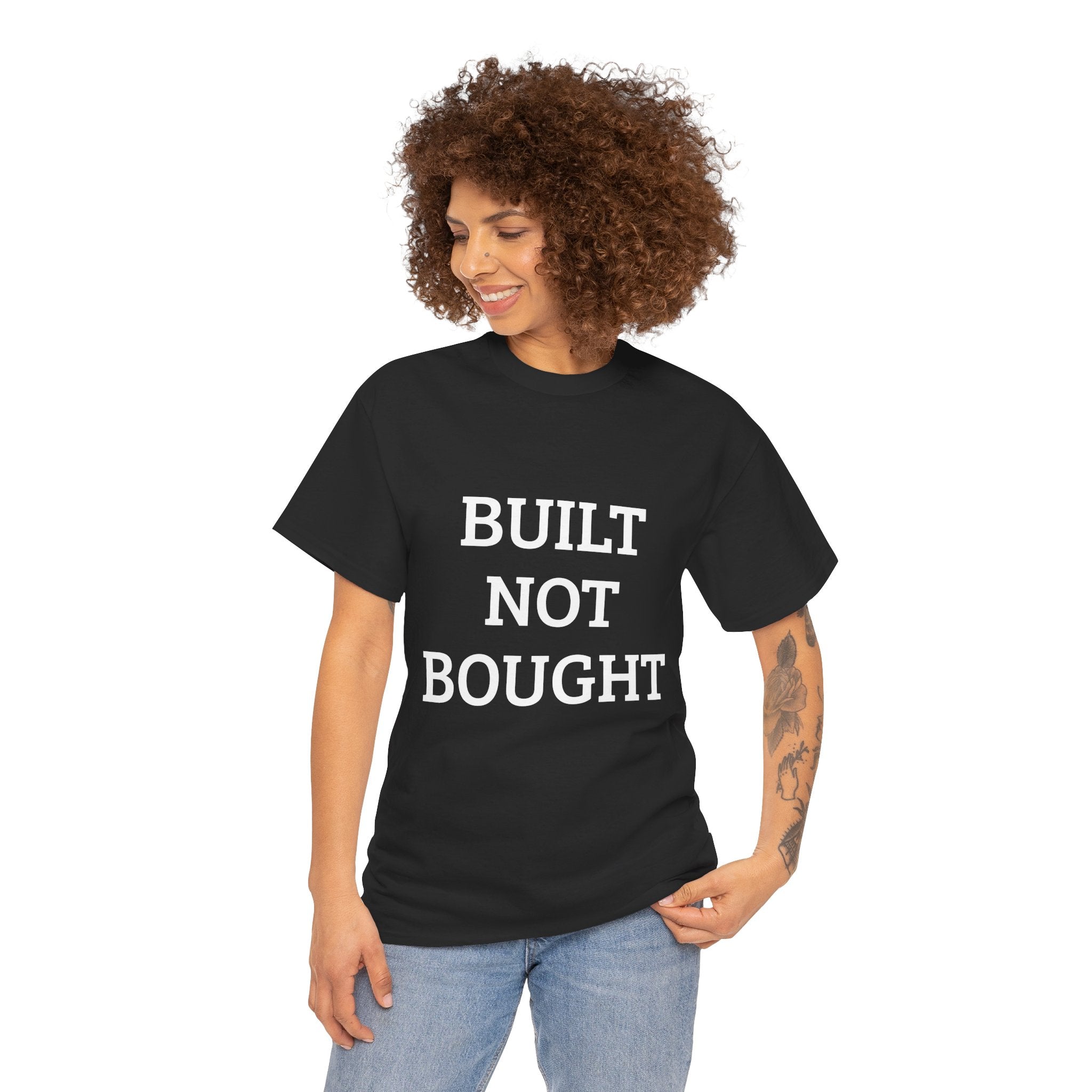 BUILT NOT BOUGHT – HEAVYWEIGHT TEE