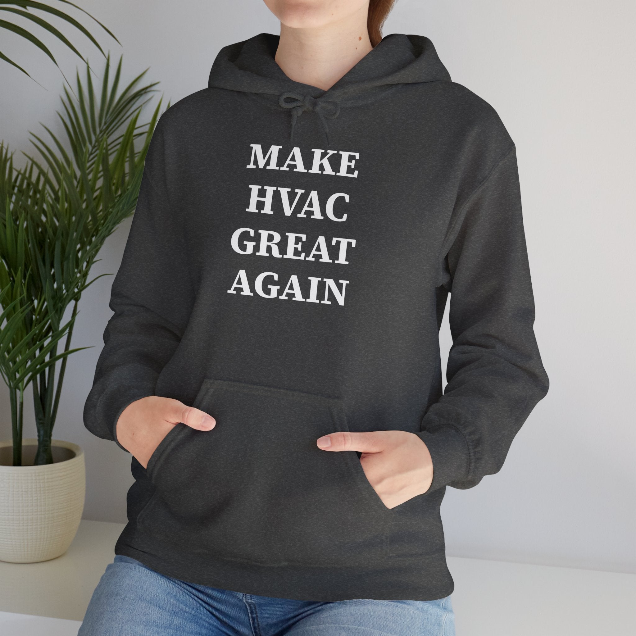 Make HVAC Great Again – Heavy Hoodie